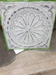 How To Paint Metal Decor With An Antique Finish Greywoodmama Metal Decor Diy Metal Decor Painting Metal Doors
