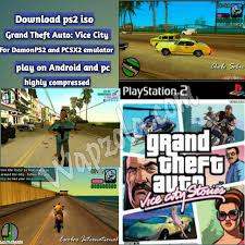 Gta vice city apk 1.09 (original) 7.6mb. Download Grand Theft Auto Vice City Damonps2 And Pcsx2 Emulator Ps2 Apk Iso Rom Highly Compressed Play Android And Pc Wapzola