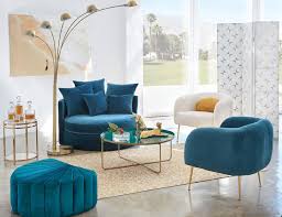 Pouf Coquillage En Velours Bleu Et Pin Maisons Du Monde Decoracion De Interiores Decoracion De Salas Pequenas Interiores En Azul