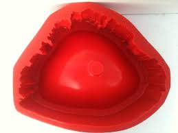 petrified wood sink mold his: best