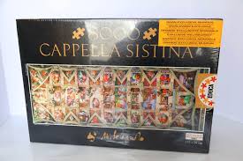 Dimensions of the assembled puzzle : Educa Puzzle Michelangelo S Sistine Chapel 8000 Pieces Brand New Sistine Chapel Educa Puzzle Sistine