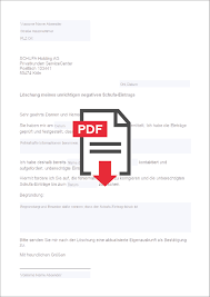 Sehr geehrte damen und herren, hiermit stelle ich den antrag auf vorzeitige restschuldbefreiung nach ablauf von 3 jahren gemäß § 300 inso. Schufa Eintrag Loschen Musterbrief Und Anleitung
