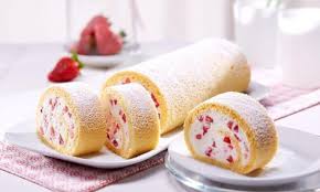 Erdbeer Quark Rolle Rezept Kuchen Und Torten Rezepte Biskuitrolle Rezept Kuchen Und Torten