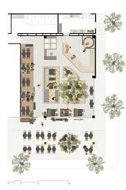 Gallery Of Bars And Restaurants 50 Examples In Plan And Section 42 Restaurant Layout Restaurant Plan Cafe Floor Plan