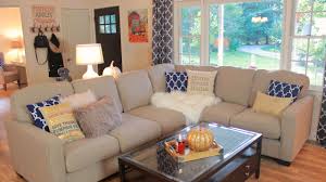 Though all small spaces present design challenges, the living room can be especially tricky as it is where you probably spend the most time and entertain guests as well. Decorating My Living Room For Fall Fall Living Room Tour Youtube