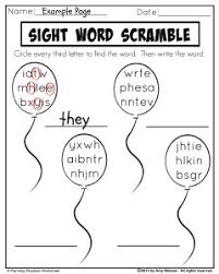 Free word scramble / word jumble / anagram worksheet generator. Jumbled Words Worksheets For Kindergarten Best Worksheet