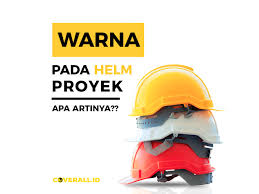 Jika kita sedang berada atau melewati lokasi pekerjaan di mana ada seseorang yang memakai helm keselamatan berwarna oranye, orang tersebut adalah tamu perusahaan. Terupdate Warna Helm Proyek Sesuai Jabatan Coverall Id