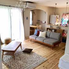 部屋全体 unico ソファ ミニ模様替え 日替わり投稿企画 金曜日 無地良品 などのインテリア実例 2017 06 09 15 55 16 roomclip ルームクリップ インテリア 部屋 リビング インテリア