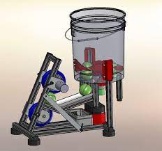 They both enjoy the game but the current models of tennis ball throwers aren't easy on his wrist and those that are aren't very effective.… Tennis Ball Thrower 3d Cad Model Library Grabcad