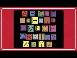 Colorful characters teach kids two words . Alphabet Song Youtube Alphabet Songs Alphabet Super Simple Songs