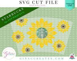 Free Free Sunflower Svg Starbucks Cup 180 SVG PNG EPS DXF File