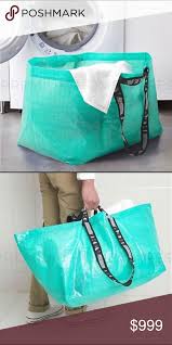 Custom Quantity Teal Ikea Reseller Bags 19 Gallon Bags Limited Edition Bag Womens Tote Bags