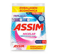 SABÃO EM PÓ ANTIBACTERIANO ASSIM EMBALAGEM ECONÔMICA 800G ...