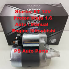 Walaupun berada dalam senarai akhir, tayar adalah masalah nombor satu apabila berlaku gegaran kereta kerana ia adalah komponen utama pergerakan sesebuah kenderaan. Proton Waja 1 6 Auto Manual Mitsubishi Starter Motor 8t 12v Denki Platinum Grade Md 301348 Shopee Malaysia