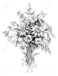 This tutorial is perfect for all art enthusiasts. Bunch Of Flowers Bunch Of Flowers Drawing Flower Sketches Flower Drawing