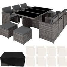 Pour ce qui est de la forme et de la disposition, là aussi tout est possible : 409 10 Sur Tectake Salon De Jardin New York 10 Places Avec 2 Sets De Housses Housse De Protection Variante 2 Gris Mobilier De Jardin Achat Prix Fnac
