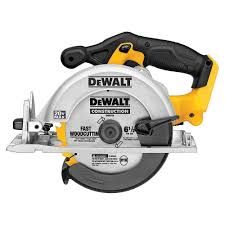 Dewalt 20v Max Lithium Ion Cordless 6 1 2 Inch Circular Saw Tool Only The Home Depot Canada