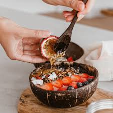 Coco Combo Coconut Bowls Wooden Spoons And Forks Bundles Coconut Bowls North America