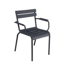 fermob luxembourg armstoel tuinstoelen stoelen stoel met armleuning