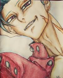 Acrylic glass painting inspired by Seven Deadly Sins