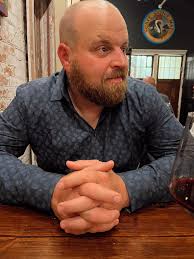 Anniversary supper at one of our favorite date night spots, Cafe Sydnie  Mae! We had crawfish boudin balls, a panzanella salad, redfish and shrimp  over cream cheese grits with Cajun sauce… so