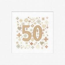 196 x 176 stitches ~ cloth/fabric count : Cross Stitch Anniversary Sampler Kits