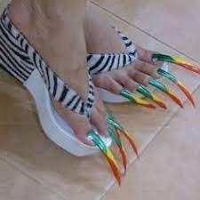 Pies con las uñas más largas. 100 Ideas De Pedicura Unas Largas Unas Largas Pedicura Unas Largas Pies