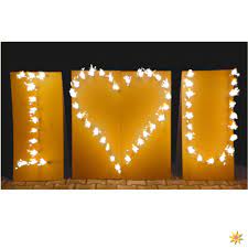 Ich liebe dich und ich bin nicht schwach. Lichterbilder Set Quot I U Quot Ich Liebe Dich Hochzeit