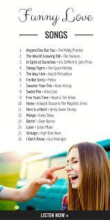 November 18, 2013 nathalie (@shmoops_) 16 Funny Love Songs Guaranteed To Make You Smile
