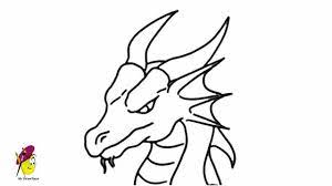 Corona warriors drawing in six steps colourful drawing. Dragon Face How To Draw A Dragon Youtube