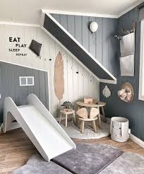 Wonderful Kidsroom Made By Mamma Line Jupiduu Whiteelephant Kidsslide Kinderrutsche Rutsche Rutschen Kids Playroom Playroom Flooring Kids Room Grey