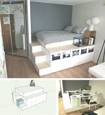 Sie wollen selber ein podest bauen, um das ambiente ihres wohnzimmers zu verschönern oder mehr stauraum zu schaffen? Bett Selber Bauen