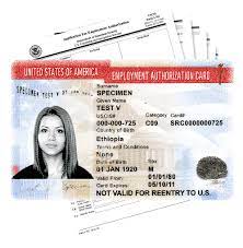 The employment authorization document (ead card), commonly known as work permit, is a legal document issued by the uscis in the form of a credit card, that allows foreign nationals to work in the united the following is an employment authorization codes chart for the eligibility categories Employment Authorization Card Fileright Uscis Form I 765 Fileright