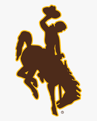 After bucking off one too many ranch hands on a cattle ranch in wyoming, khadafy was sold to franzen and has racked up the awards for his bucking talent since. Wyoming Cowboys Logo Wyoming State Bucking Horse Hd Png Download Kindpng