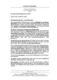 100 tage rückgaberecht kauf auf rechnung trusted shops: Kundenbrief September 2011 Klaus K Baumann
