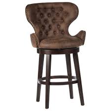 Hillsdale Furniture Mid City Upholstered Wood Swivel Counter Height Stool Chocolate Walmart Com In 2020 Leather Swivel Bar Stools Hillsdale Furniture Swivel Counter Stools