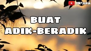 Seperti yang diketahui bahwa berdoa adalah amalan untuk memohon dan meminta ridho allah. Untuk Adik Beradik Buat Adik Beradik Youtube