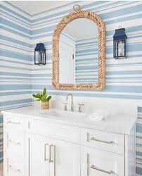 Oomph Sconces For The Win Beach House Bathroom Beach House Interior White Beach Houses
