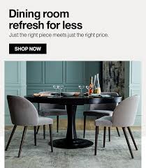 Modern dining room furniture gives us space to connect, taking a break to break bread. Crate And Barrel Dining Room Refresh From 149 Milled