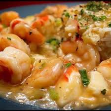Shrimp And Crabmeat With Rice Recipe Recipes Etouffee Recipe Food