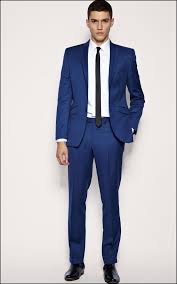 Even though brown shoes and a blue suit can look sharp as hell, the look is traditionally considered less formal than black. It S Something That We Do Everyday We Wake Up We Do Our Morning Routine And When We Leave Our House We Pick Blue Suit Black Tie Blue Suit Wedding Blue Suit