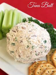 Healthy Holiday Hors D Oeuvre Tuna Ball Healthy Snacks Food Cheese Ball Recipes