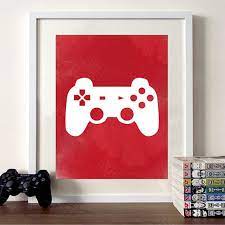 Funny video game wall art posters themed gamer room decal for kids boys bedroom play room game room decoration black and white ready to hanging (game, 12x16inchx3) $25.99 $ 25. Video Game Wall Art Canvas Painting Gaming Room Decor Posters And Prints Abstract Party Artwork Picture For Boys Room Decoration Nordic Wall Decor