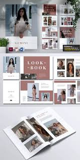 Fashion Lookbook Catalogue Template In 2020 Catalogue Design Templates Catalog Design Fashion Lookbook