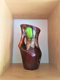Vintage Vase Of Vallauris Hand Painted Vase Etsy Hand Painted Vases Vintage Vases Hand Painted