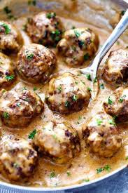 Die Besten Schwedischen Fleischballchen Rezepte De Rezepte Rezepte Mit Frikadellen Essen Rezepte
