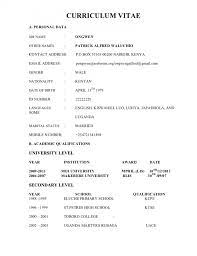 Exemples et modèles de cv à télécharger gratuit au format word. View Resume Template Kenya Addictips