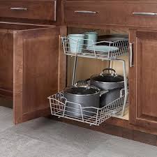 2 tier pull out drawer pull out drawers closetmaid shelving racks