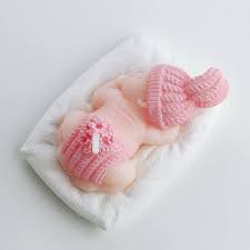 Buy Ilikepar Birthday Candle Sleeping Baby Cake Topper Candle For Party Baby Shower And Wedding Pink Online In Turkey B07b916yl6