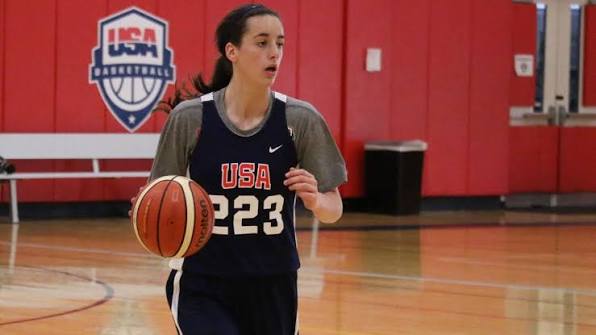 After a measured approach to trials, recruit Caitlin Clark riding high with  USA basketball - ESPN
